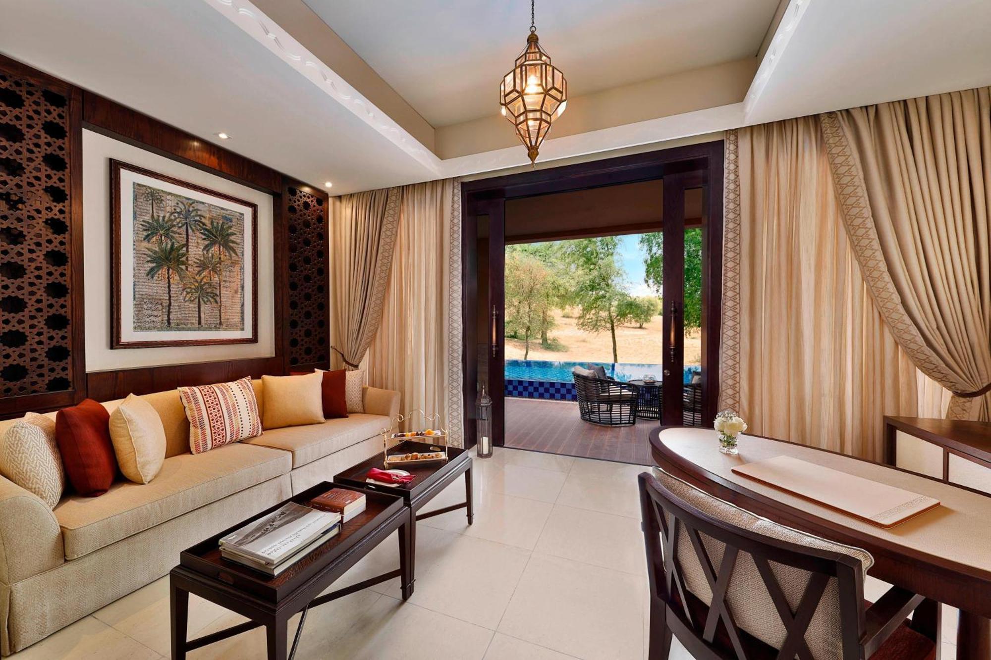 The Ritz-Carlton Ras Al Khaimah, Al Wadi Desert Екстериор снимка A suite at the resort